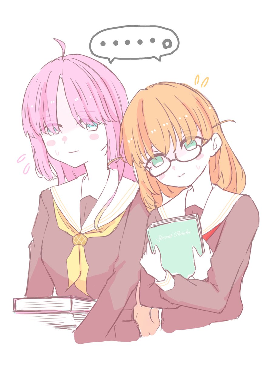 図書委員の手伝いで自分と同属性の子と出会う暗養寺