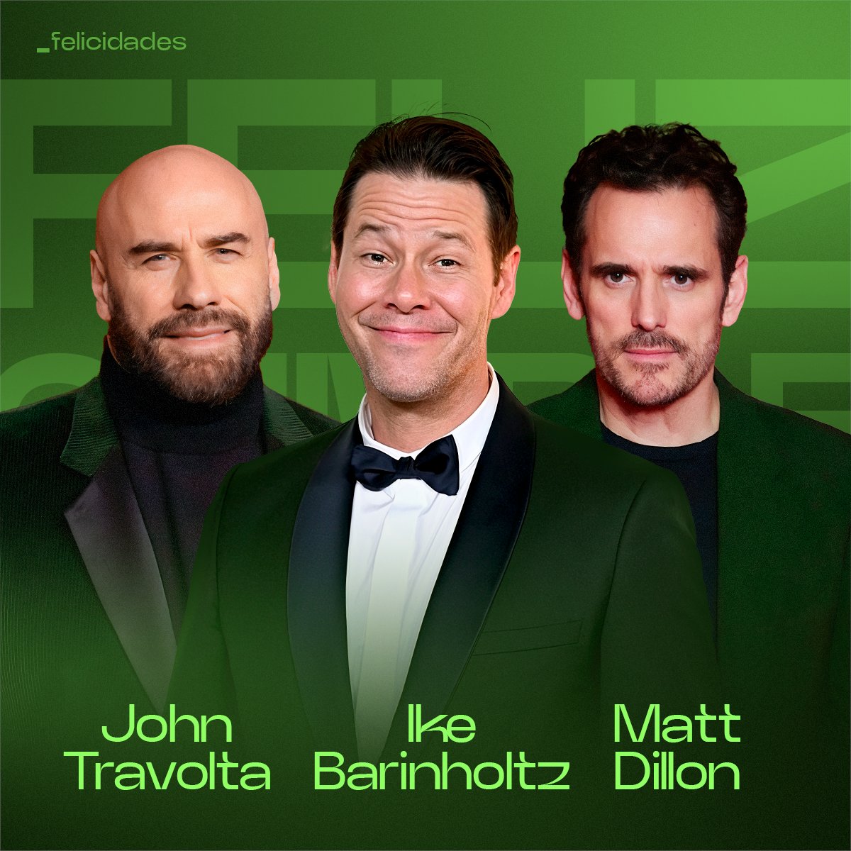 🎊 ¡Es día de hacer fiesta! 🎊  bit.ly/4jkiFUn     

#JohnTravolta #IkeBarinholtz #MattDillon