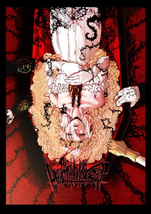 サバジオスの悪魔の棘、最後の小話
今回最終巻では悪魔全員が棗の葬式をしていますが、一人だけ「棘」が絡まっています。これは物語最終で誰が力を手に入れたのかを示しているんですが・・・
残念ながら実際の単行本の画面比率では見切れちゃいまして無駄なこだわりに・・・ 