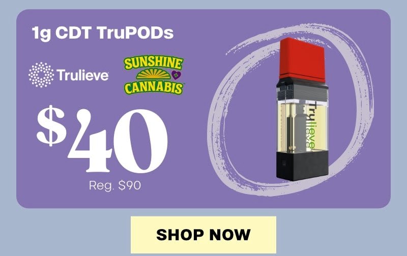 SunshineCannab2's tweet photo. Good morning to our #SunshineFam 🌞We hope everyone is having a blessed week so far .🫡 Check out some fresh #SunshineCannabis vape carts and TruPODs on the menu at your Florida @Trulieve 🥇 #MMTC 🏆💚
#Trulieve #SunshineStateOfMind #Cannabis #MmjFL https://t.co/JYZNePJPKu