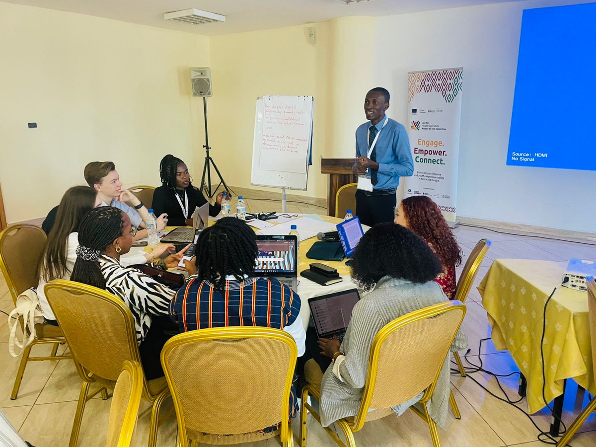 1st Session at the AU-EU Partnership &amp; Accountability: A Youth-Friendly 2030 Vision event, brought participants together in regional working groups to unpack their experiences of youth engagement across AU–EU spaces 🌍🤝

Guided by key questions: What has youth engagement felt