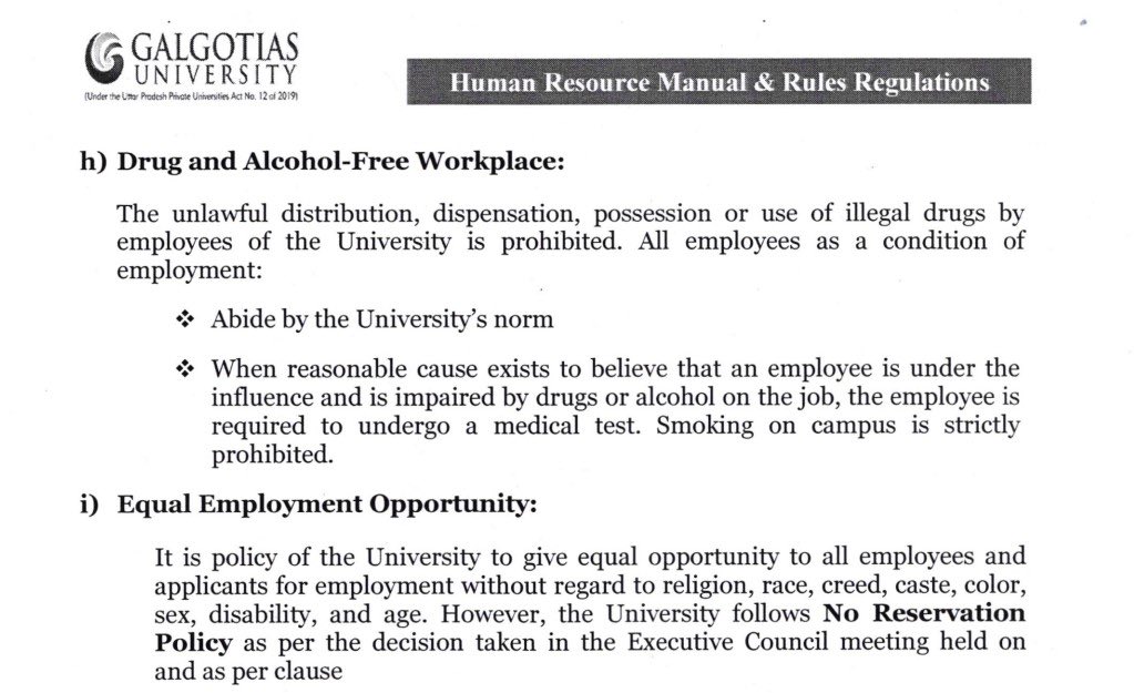 No Reservation university 
😂😂😂