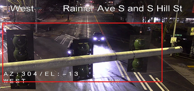 주의! 빨간불 정지