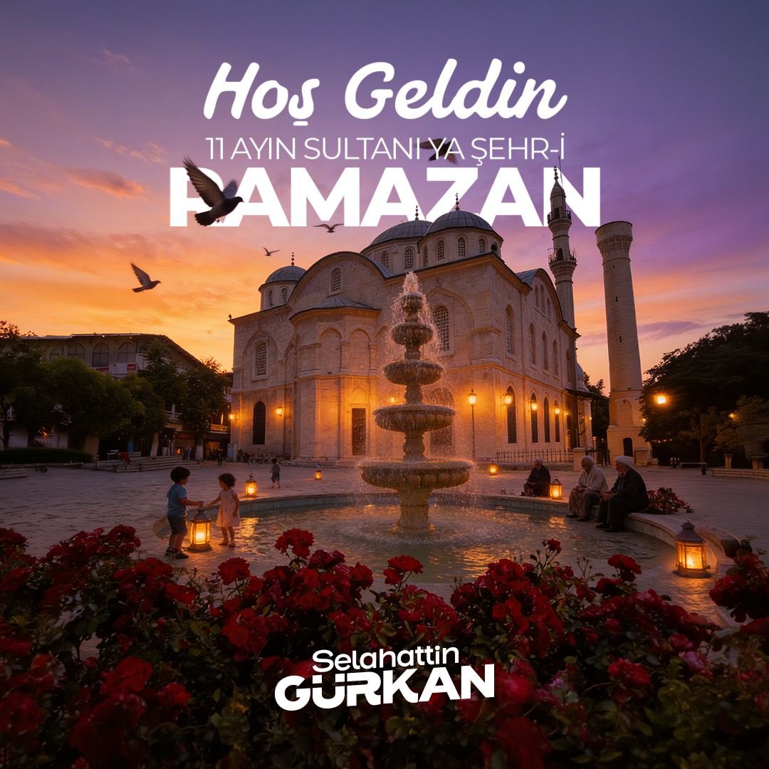 selahattingrkn's tweet photo. 🌙 Ramazan-ı Şerif hoş geldin…

Rahmetin, bereketin ve huzurun gönüllerimizi sardığı bu mübarek ayın; birlik, kardeşlik ve dayanışmamızı artırmasını diliyorum.
Tuttuğumuz oruçların, yaptığımız duaların ve paylaştığımız sofraların kabul olmasını Rabbimden niyaz ederim.

Hayırlı Ramazanlar… 🤲