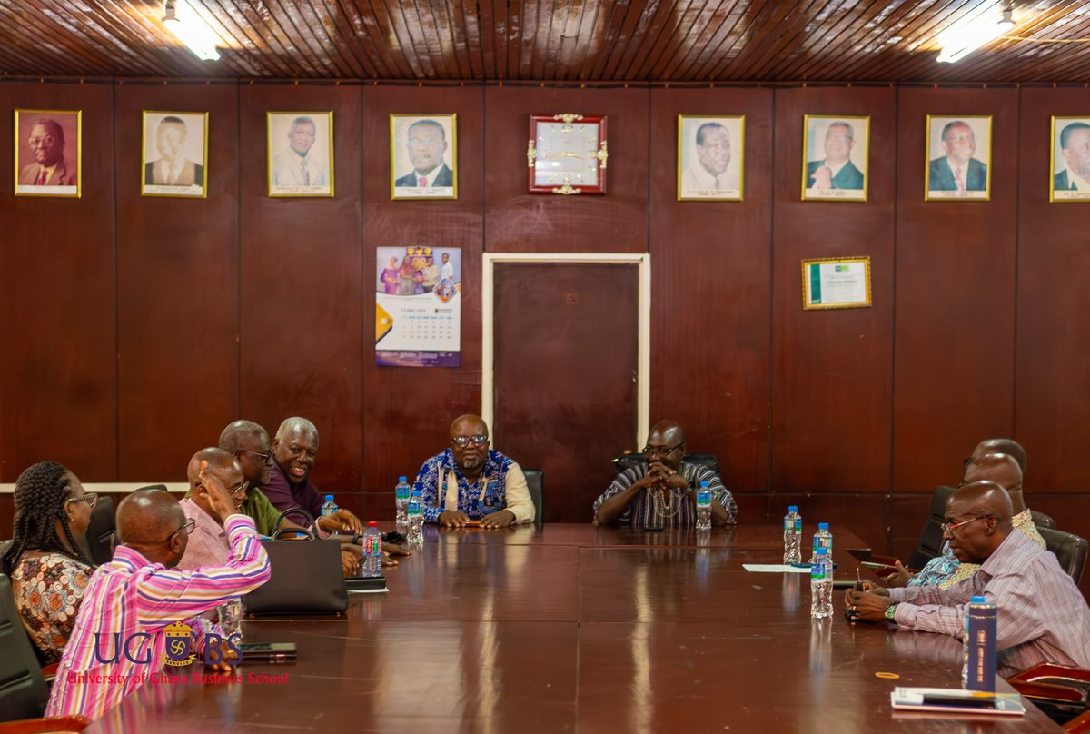 The University of Ghana Business School (UGBS) received a generous donation of digital equipment from its 1985-year group (Platinum ’85) on 11th February 2026 as part of efforts to enhance teaching and digital learning through technology.

🔗 Read more: bit.ly/46atxis