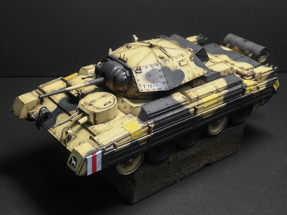 ボーダー 1/35 クルセーダーMk.Ⅱ巡航戦車 製作途中2