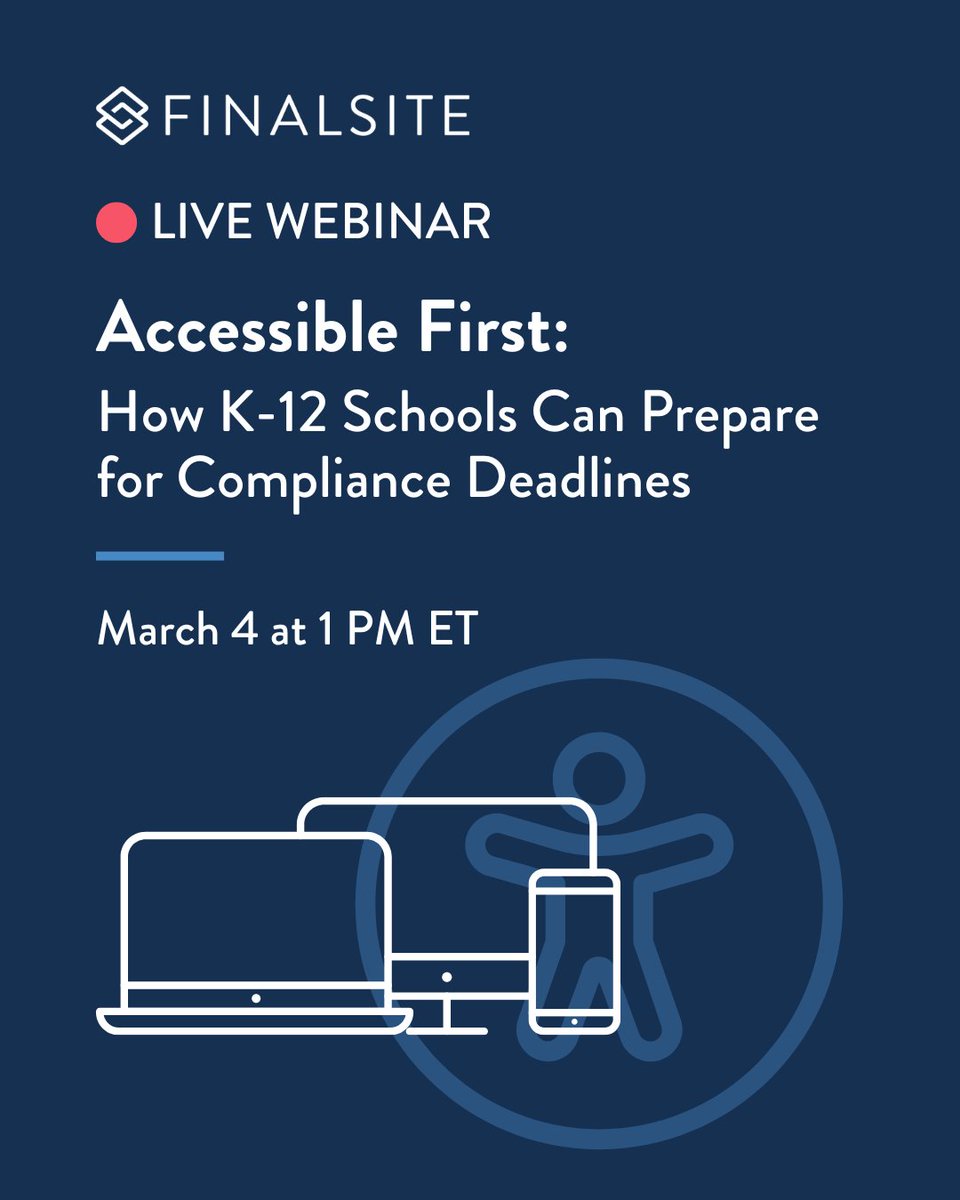 Finalsite tweet media