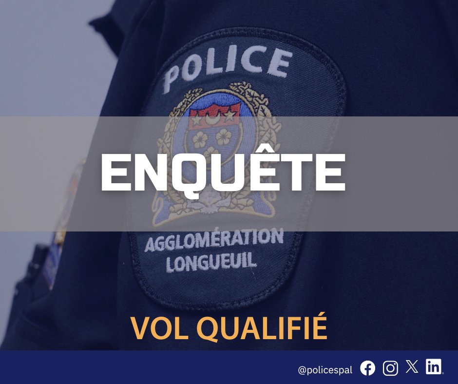 Service de police de l'agglomération de Longueuil tweet media