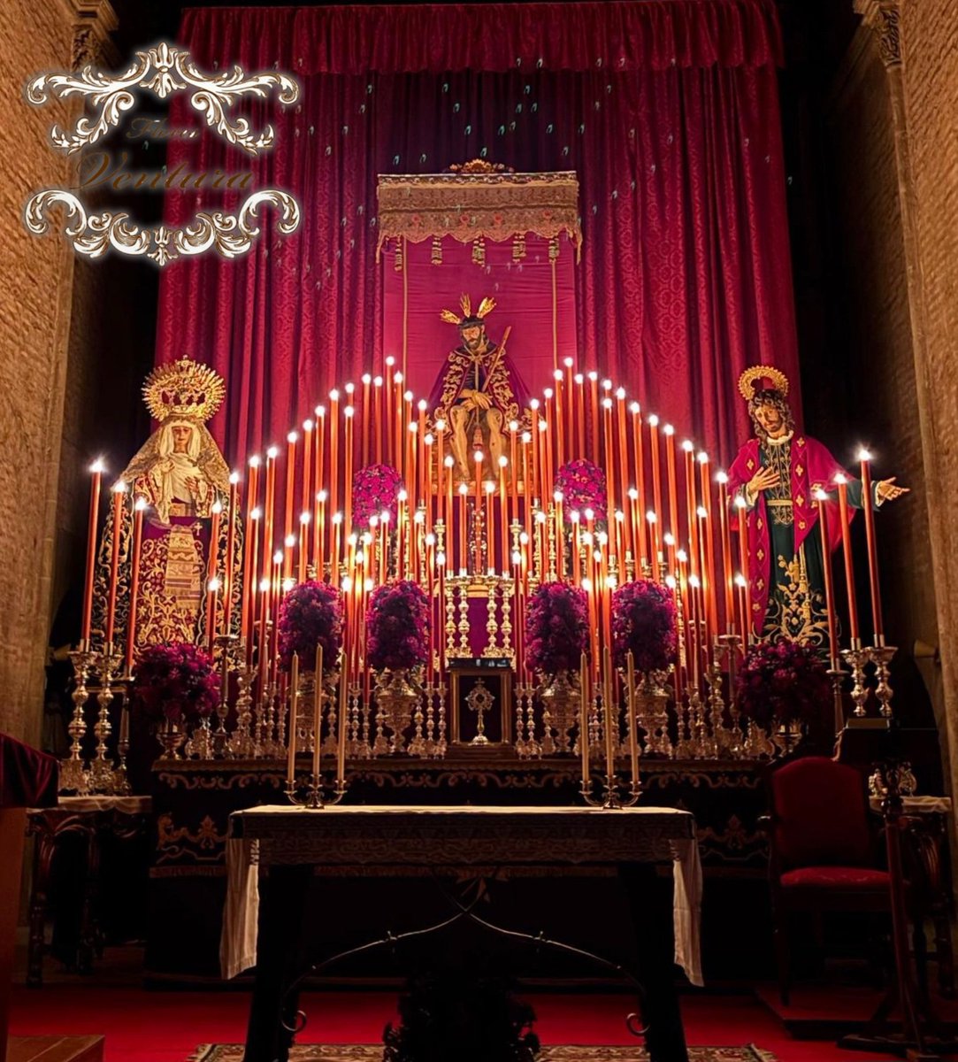 Asi hemos exornado el Solemne Quinario en honor de Ntro. Padre Jesus de la Salud y Buen Viaje, de la Hdad. de San Esteban.

#floresventura 
☎️ 651 91 29 60