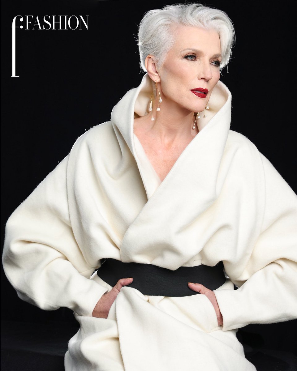 mayemusk's tweet image. Love this new cover by @fadilberisha 💖💖 
Modeling is fun, especially at 77, with a great team and good lighting 🤗 @XFashion