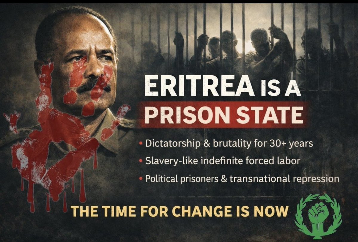 ElizabethTecle's tweet photo. @NhameduBrg3298 Today, that warning becoming reality the suffering of the #Eritrean people demands urgent international attention & action. #IsaiasMustGo #RegimeChangelnEritrea #BlueRevolution #EBRF https://t.co/9fKM8VV7Uh