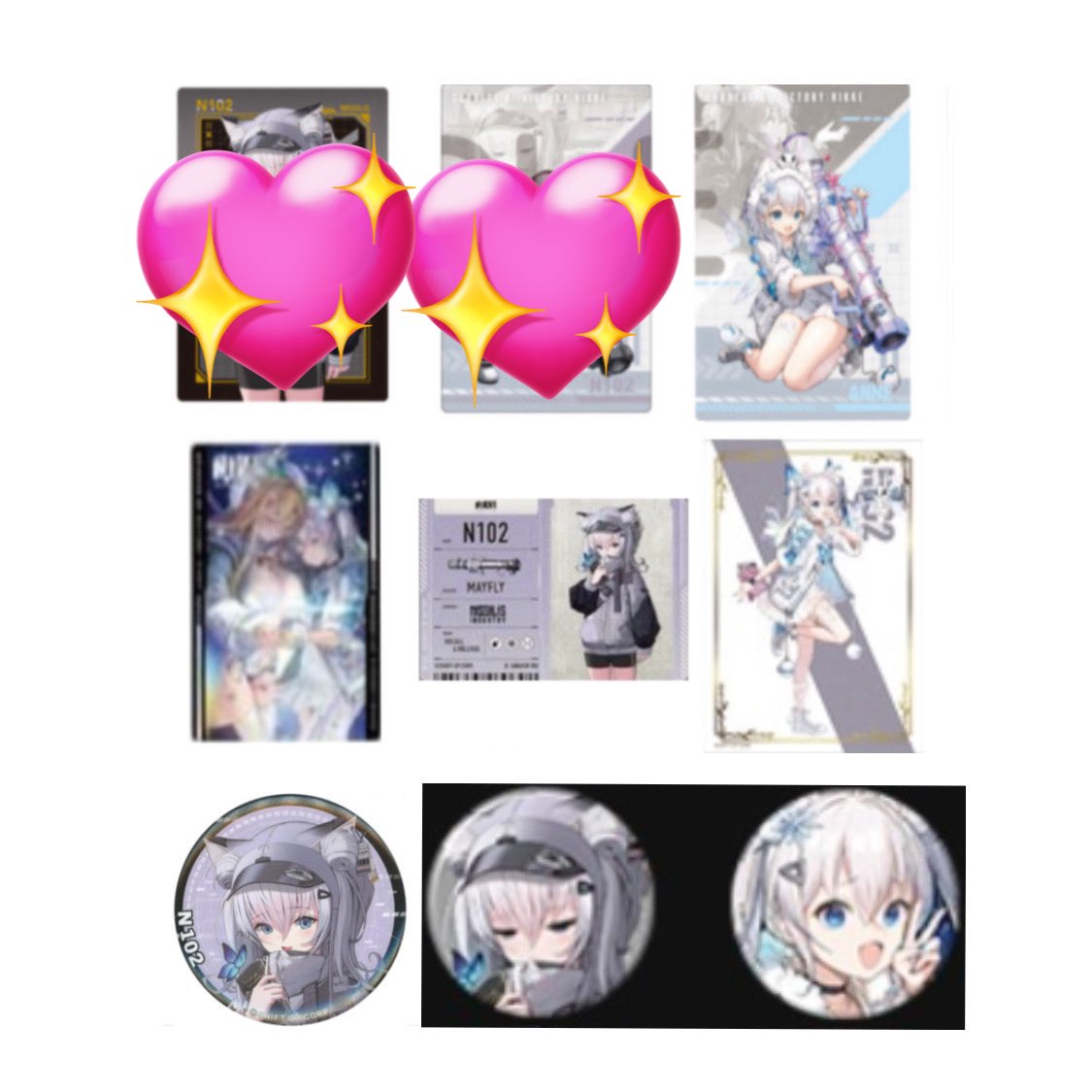 勝利の女神 NIKKE NIKKE Exhibition ニケ 缶バッジ ニケ展 キャラ