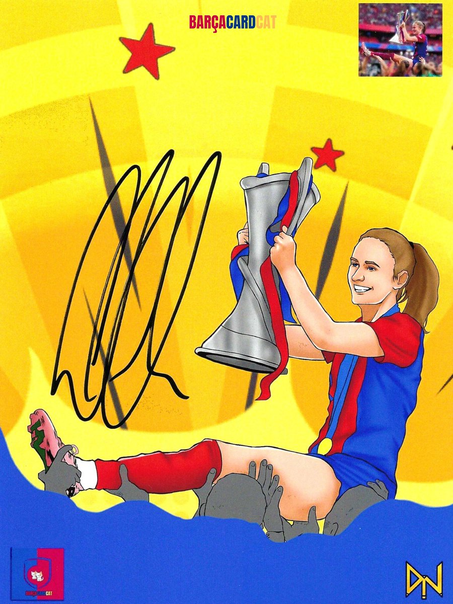 Ilustración por el cumpleaños de Caro🥰

Caroline, talento diferencial y una de las mejores jugadoras del mundo, lo resume de la forma más sencilla: “Soy Culé”

Colaboración con <a href="/teresabm100/">Teresa #Movem el Món</a> que propuso esta idea, entrego y logro la firma de la jugadora⭐ 

Espero que les guste!