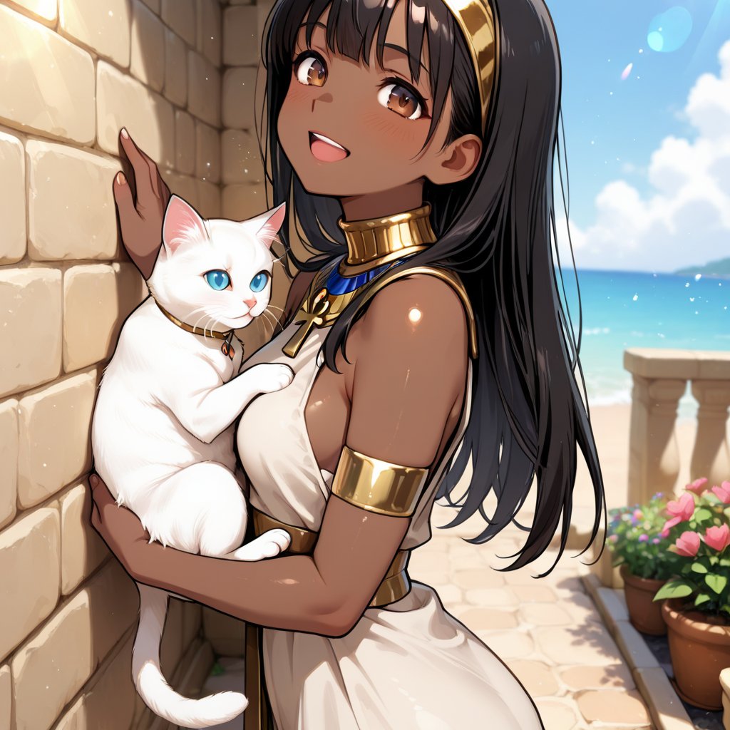 おはようにゃん😃あら、不穏なにゃんこちゃん😺