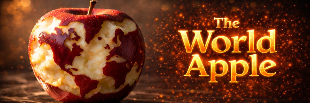 The World Apple tweet media