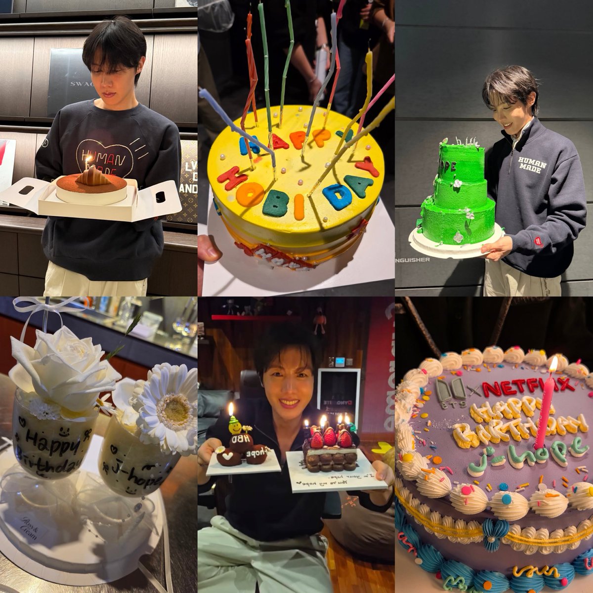 260218 <a href="/BTS_twt/">방탄소년단</a> #jhope Weverse LIVE

“ได้เค้กวันเกิดไหมเหรอฮะ? วันนี้มีคนผมอวยพรวันเกิดผมหลายรอบมากครับ รวมแล้วก็ได้เค้กมา 7 ก้อน 😂 รู้สึกขอบคุณมากเลยครับ! ผมเลยเอามาไลฟ์บางส่วนนะ!”

🔗 weverse.io/bts/live/2-170…

#HappyjhopeDay
#HappyBirthdayjhope
#호비생일ㅊㅋ