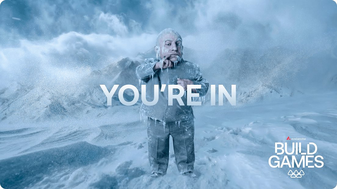 Excited to announce Omega has officially been accepted into the <a href="/avax/">Avalanche🔺</a> Build Games. 

RIP the other teams ☠️