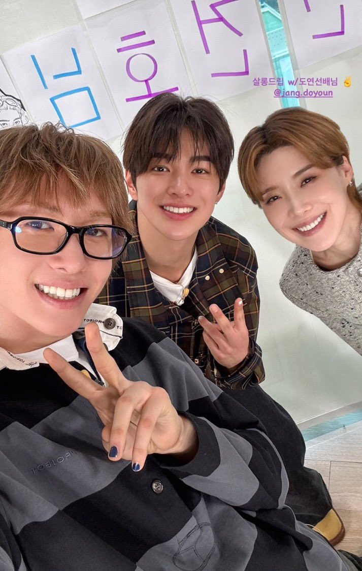 Deeply honored to work alongside a legend. It’s such a great time with Jang Doyoun sunbaenim. Always learning from the best!