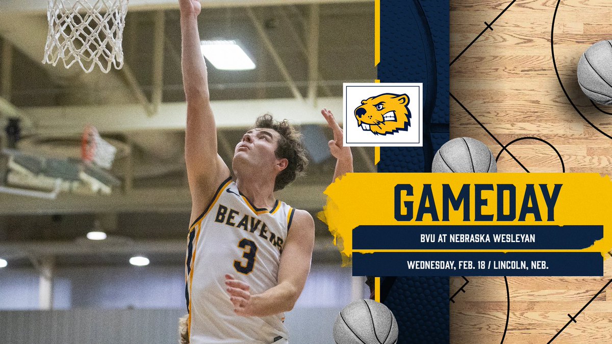 An A-R-C road test in Nebraska.

🏀 BVU at Nebraska Wesleyan / Lincoln, Neb.
🏀 Wednesday, Feb. 18 at 7:30 p.m.
🏀 WATCH: rollriversnetwork.com/nebwesleyan
🏀 STATS: nwusports.com/sidearmstats/m…

#d3hoops #rollriversMBB #BeaversBuild