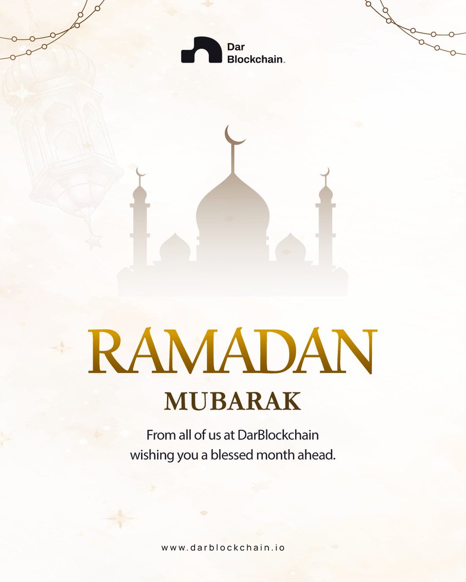 Ramadan Mubarak to our community, partners, and builders.

A month of reflection, discipline, and intention.
Values that also shape how we build, collaborate, and move forward together.

Wishing you and your families peace and clarity in the weeks ahead.
