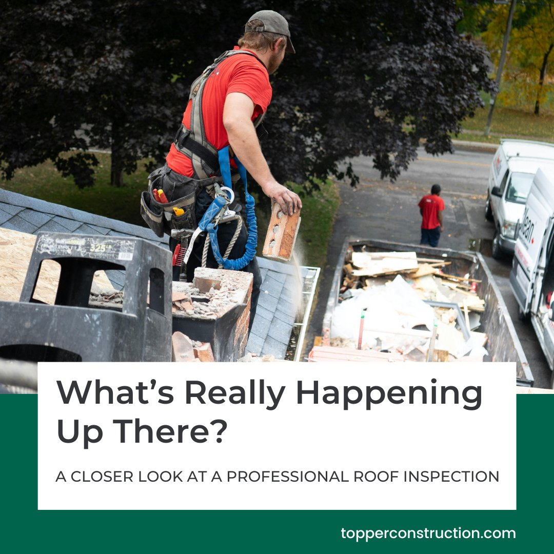 TopperConstruc's tweet image. A real roof inspection goes beyond the surface.

Shingles, flashing, vents, seals, everything gets checked to catch issues early.
➡️ topperconstruction.com/roofing/inspec…

#TopperRoofing #RoofInspection #HomeCare