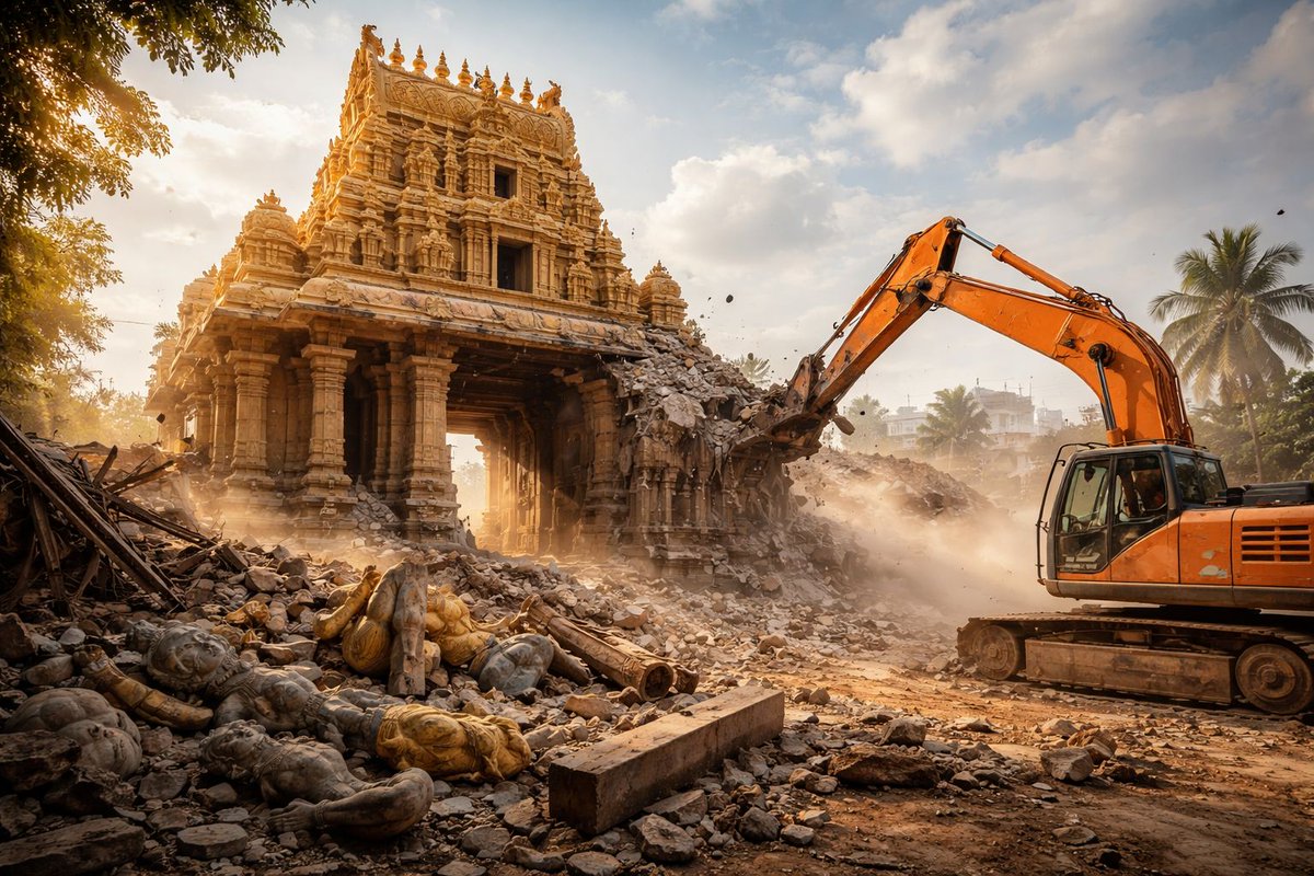असली मुद्दा “मंदिर बनाम विकास” नहीं, बल्कि “न्यायपूर्ण और पारदर्शी प्रशासन” है। जब तक समानता, संवाद और संवेदनशीलता नहीं होगी, तब तक किसी भी समुदाय को अन्याय का अनुभव हो सकता है। इसलिए आवश्यक है—विकास भी हो, और विरासत भी सुरक्षित रहे। पूरी पोस्ट पढ़े 👉🏻 azaadbharat.org/?p=14015