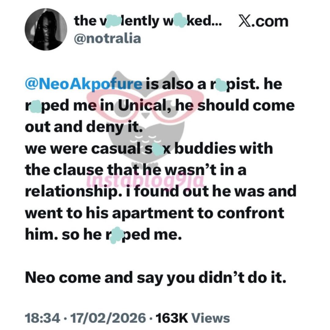 The R+pe Allegations Against Me Are Entirely False

~ BBN’s Neo replies Arikan, Demands Public Apology Within 48 Hours
