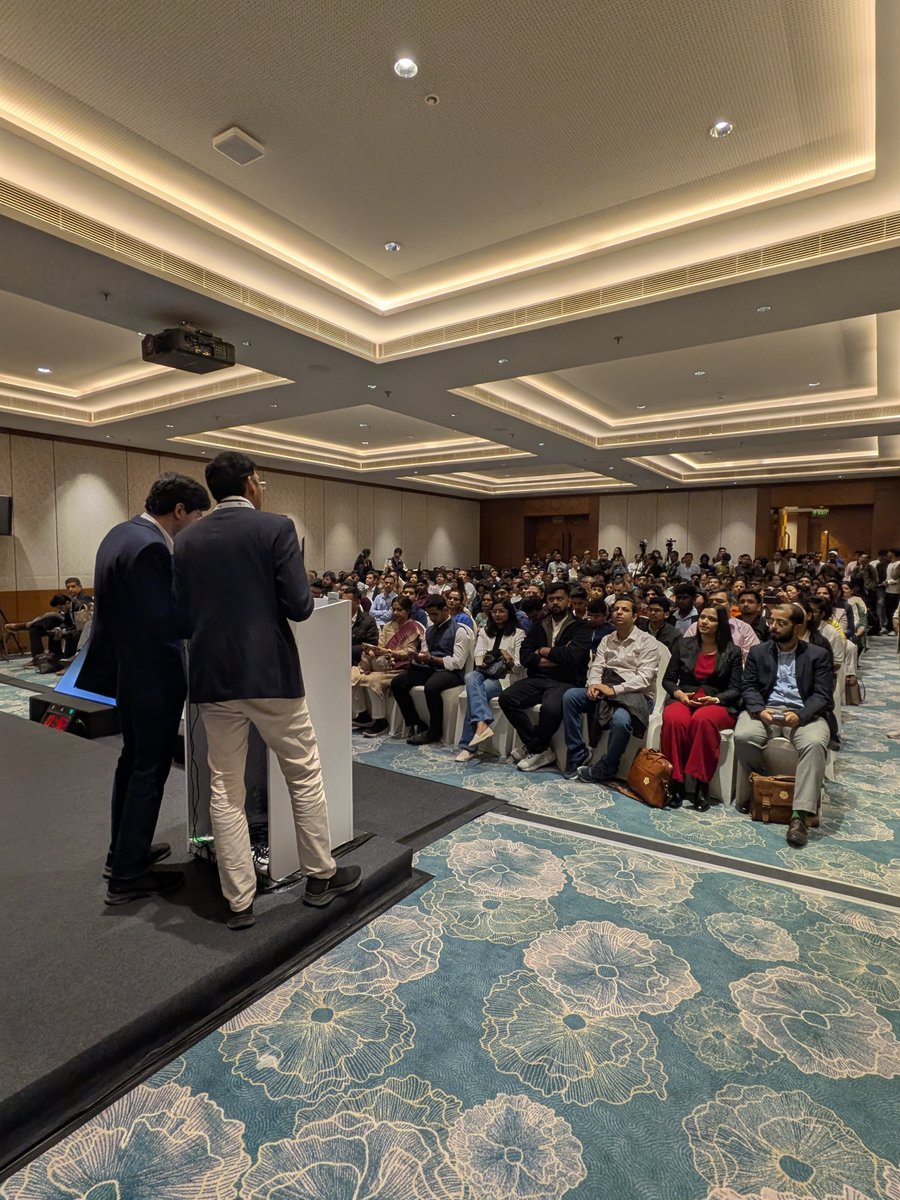 fluidAI1's tweet photo. Great energy at #IndiaAIImpactSummit2026 🇮🇳
Where we hosted our Panel "Beyond the Cloud: The Sovereign AI Moment"!
Epic panel with @nvidia, @HPCL, @NABARDOnline + our Founders!
Grateful for the conversations and the momentum.
#FluidAI #IndiaAISummit2026 #SovereignAI #AISummit https://t.co/JqzxmuGPSw