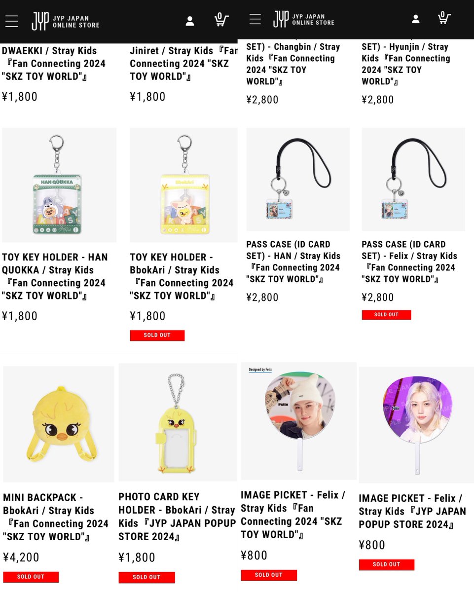 The BbokAri Toy Key Holder, Mini Backpack and Photocard Key Holder