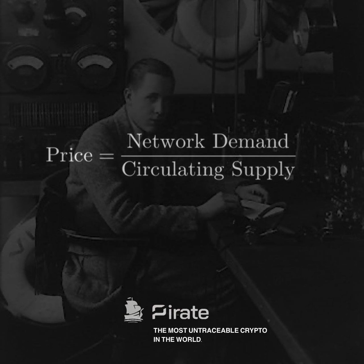 My_WiseMoney's tweet photo. The math is undeniable. We both know where #PirateChain is going 🚀
Unlock true freedom and growth with the world’s most untraceable crypto🛡️
#ARRR you ready to sail? 🏴☠️
#Crypto #Privacy #Untraceable #Privacycoin #xmr https://t.co/0c8XDpZaaV