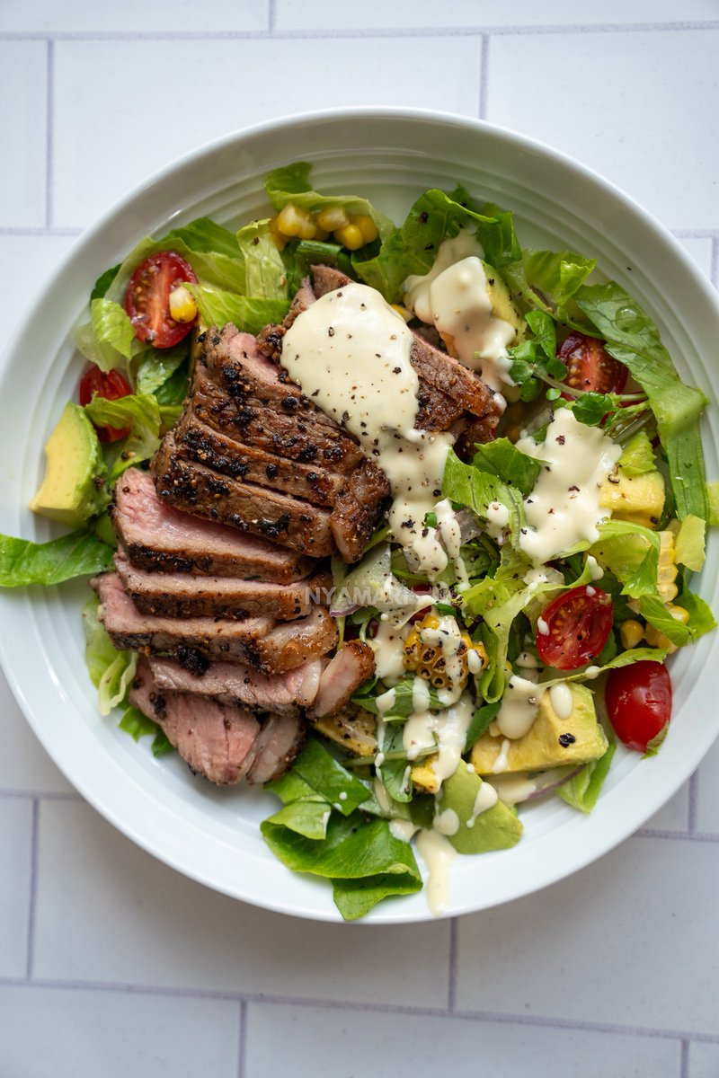 Steak &amp; Salad 🥗