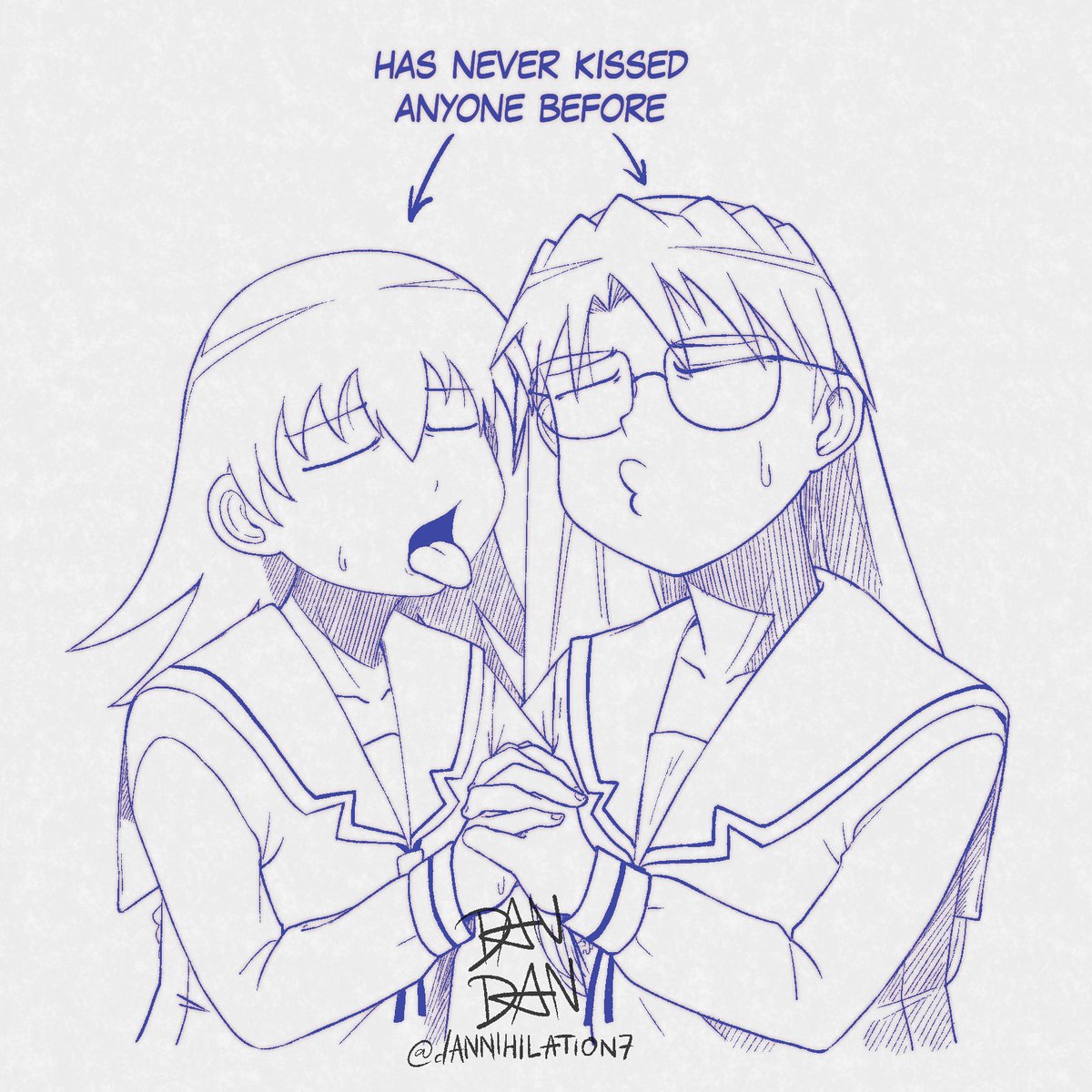 dANNIHILATION7's tweet image. I wish to work for Azuma
#azumanga #azumangadaioh #あずまんが大王 #koyomimizuhara #tomotakino #yomi #tomo