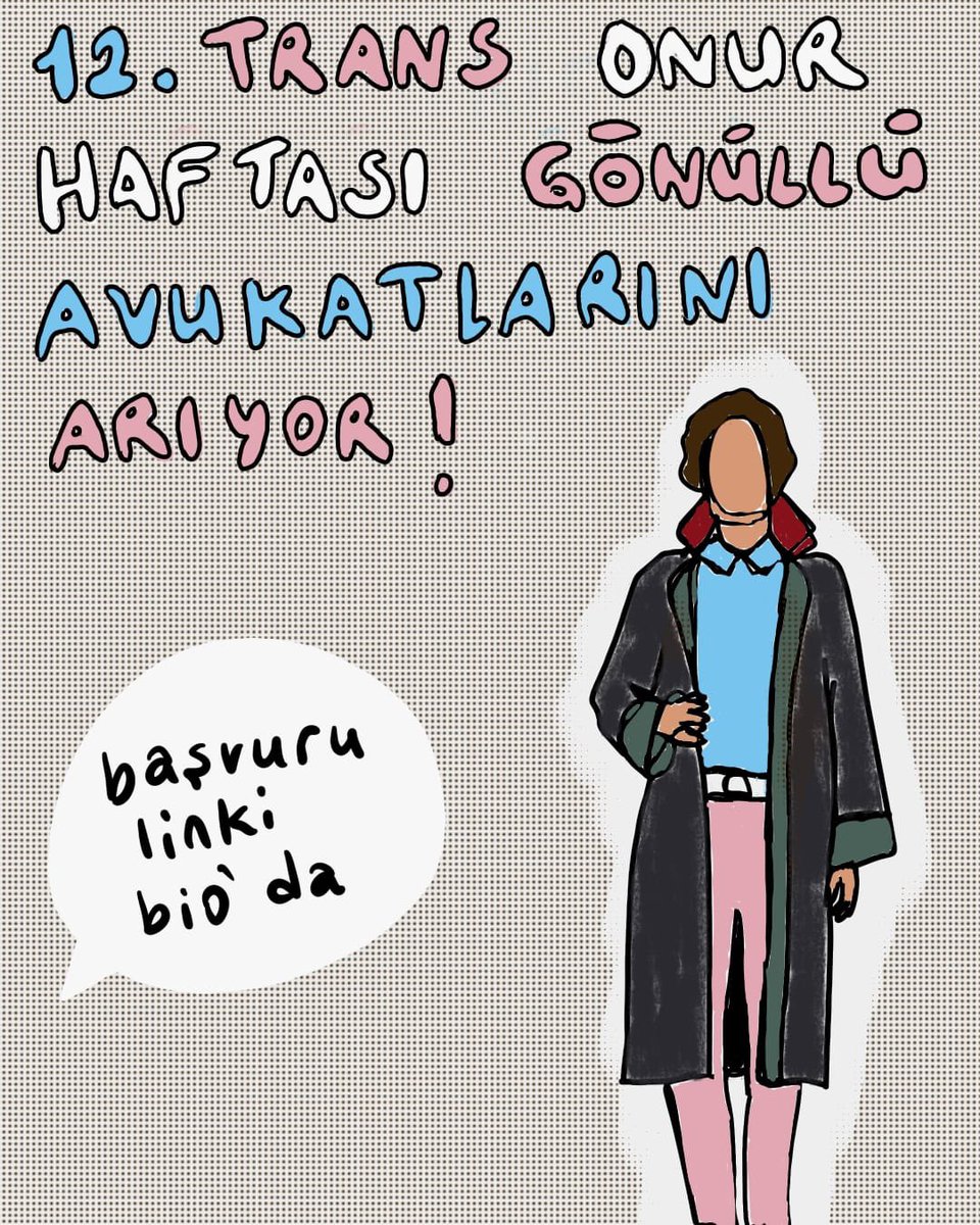 12. Trans Onur Haftası gönüllü avukatlarını arıyor!

Haftaya giden süreçte, yürüyüşü örgütlemeye çalıştığımız esnada, 12. Trans Onur Haftası etkinliklerinde oluşması olası olan devlet ve kolluk şiddetine, gerçekleştireceğimiz 12. Trans Onur Yürüyüşü esnasında ve sonrası +