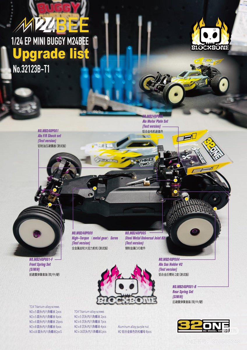MU7j4's tweet photo. Exchange some new parts for M24Bee for the Chinese New Year！ https://t.co/Ojsdn5FRO1
