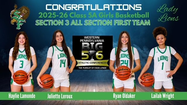 SF_GirlsHoops's tweet image. Congratulations Haylie, Juju, Ryan, and Lailah on 1st Team All-Section!