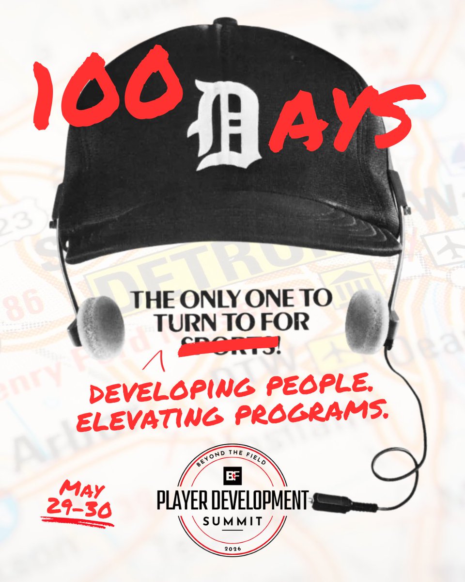 Beyond The Field - Player Development tweet media