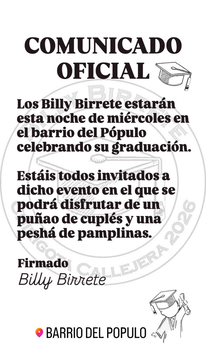 Molineroca's tweet photo. Miércoles - Chirigota callejera Billy Birrete 
@Carnavaladictos https://t.co/54ARLGP9FL