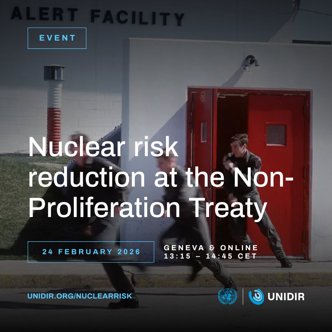 United Nations Institute for Disarmament Research tweet media