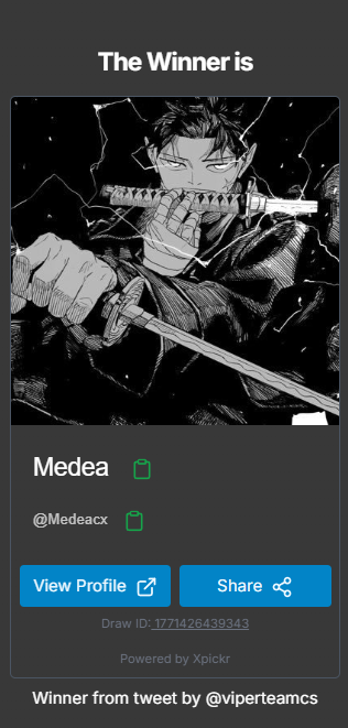 Viperteam tweet media