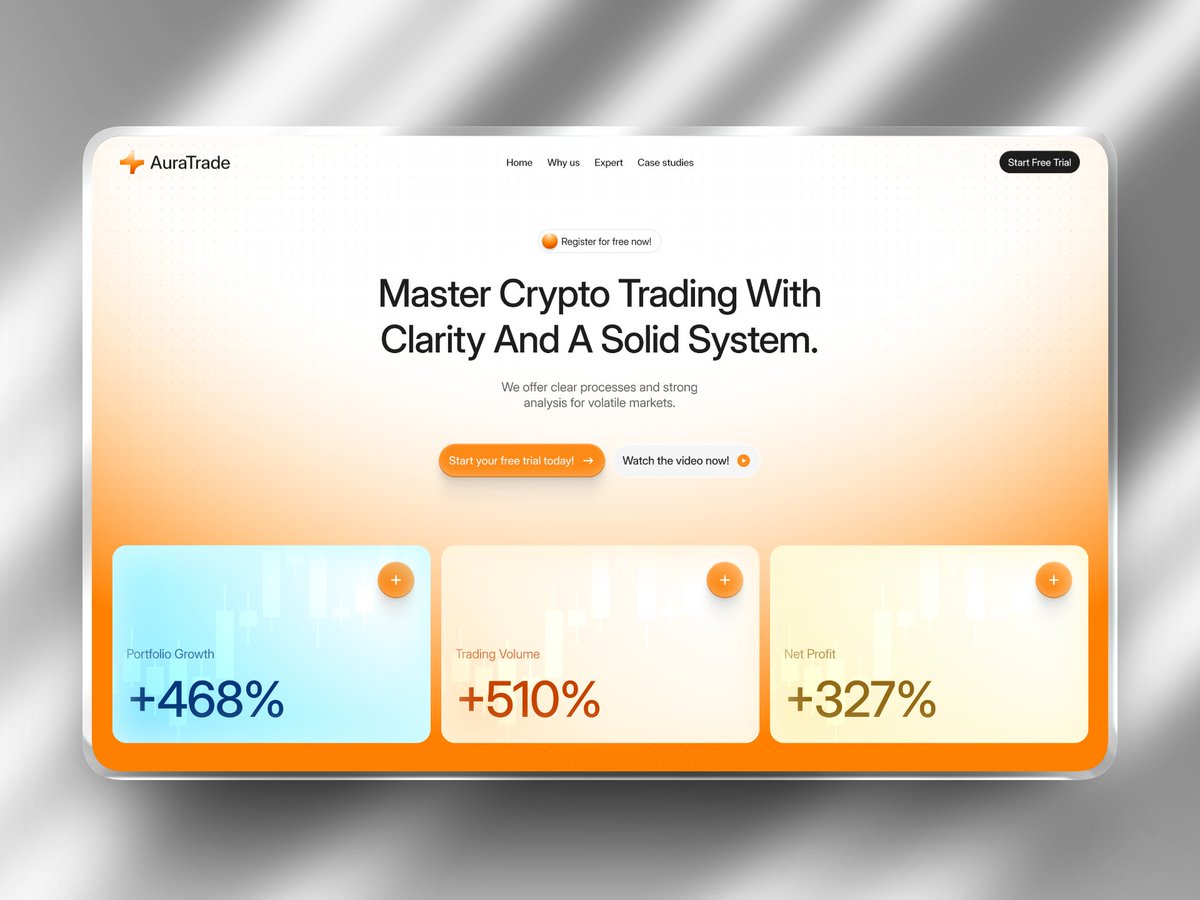 VelourLabs's tweet photo. We tested 4 visual strategies — each tweaking trust, emotion, and clarity:

→ Live price tickers → instant trust
→ Warm human photos → emotional safety
→ Clean minimal grid → calm clarity

Small tweaks = huge credibility jump in fintech.🔥 https://t.co/Omf1zBcoWa
