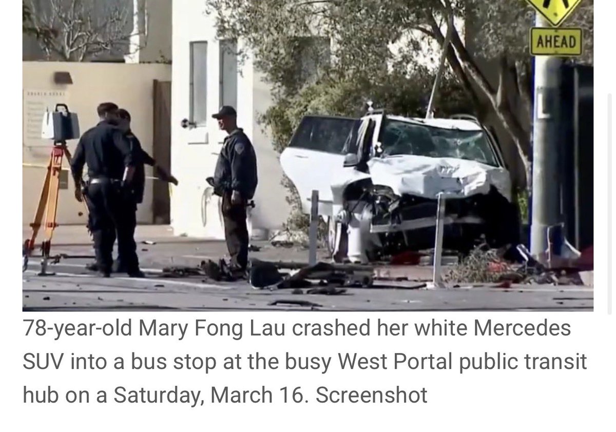 therealmissjo's tweet image. Imagine you are going with your husband and two young children to the San Fran zoo, as a celebration for your anniversary. 

You are waiting at the bus stop when a wealthy Chinese woman driving a Mercedes ploughs into you at 70 mph (in a 40mph zone). 

Your whole family dies.
