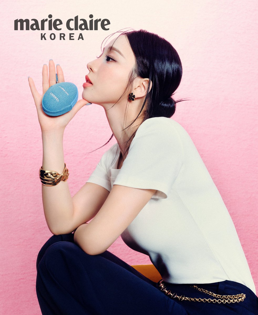 #KARINA of <a href="/aespa_official/">aespa</a> graces the digital cover of Marie Claire Korea in collaboration with <a href="/CHANEL/">CHANEL</a> Beauty.