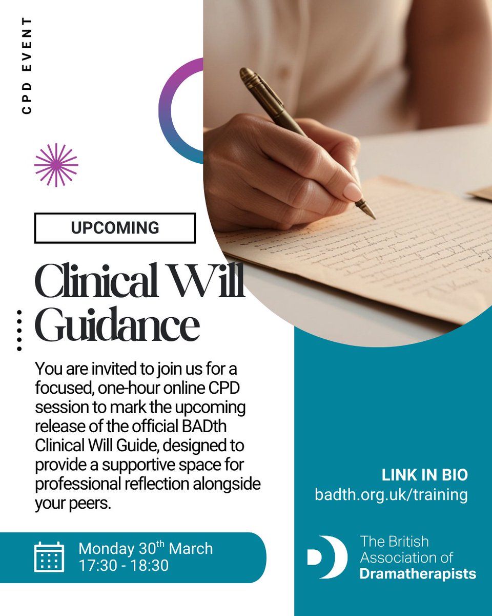 The British Association of Dramatherapists tweet media