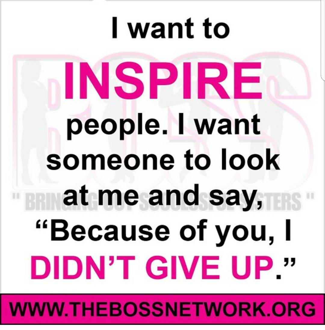 iamCameka's tweet image. Who's counting on you?  Be your best. #BOSSMindset