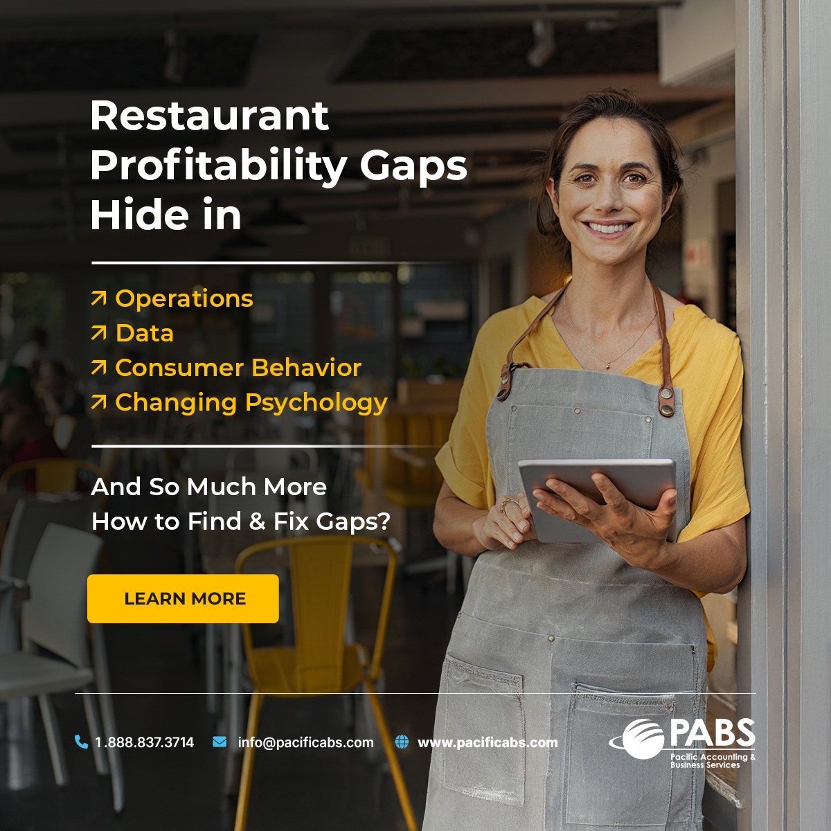 Restaurant profits aren’t lost overnight.

Learn how data-driven decisions help restaurants build stronger margins👉zurl.co/DwngD

#RestaurantAccounting #RestaurantProfitability #RestaurantFinance #RestaurantBusiness #RestaurantGrowth