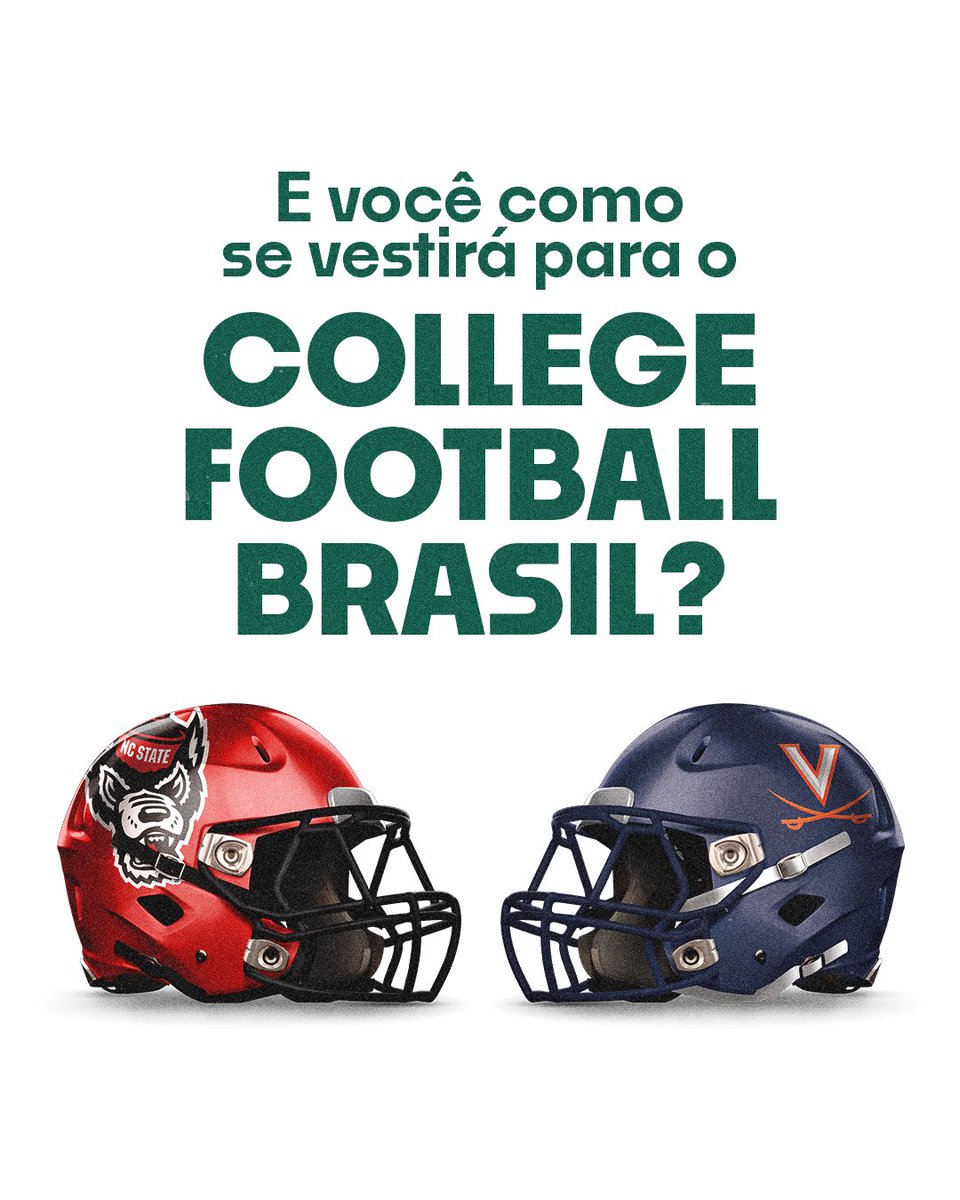 CFootballBrasil's tweet photo. Se o College Football encontrasse o Carnaval do Rio, tradição e cultura se uniriam em um espetáculo único.

A energia da cidade encontra o esporte universitário em 29 de agosto.
Acompanhe de perto e faça parte deste momento histórico. https://t.co/lhWKGeLOAV