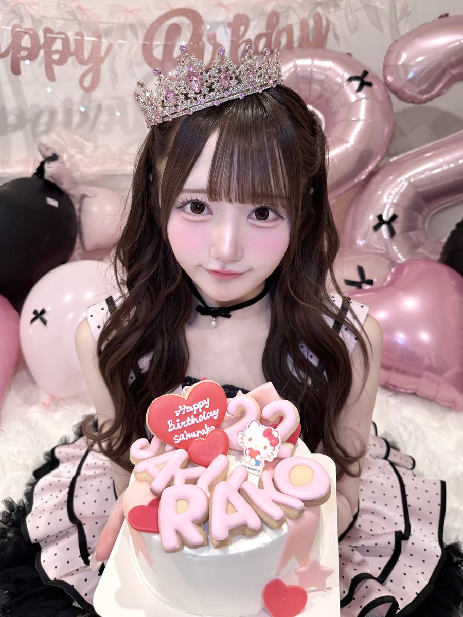 one_sakurako's tweet image. 本日 お誕生日迎えました♡♡
22歳もよろしくお願いします🐈‍⬛🎀⸝⸝꙳⋆

#田島櫻子生誕祭2026