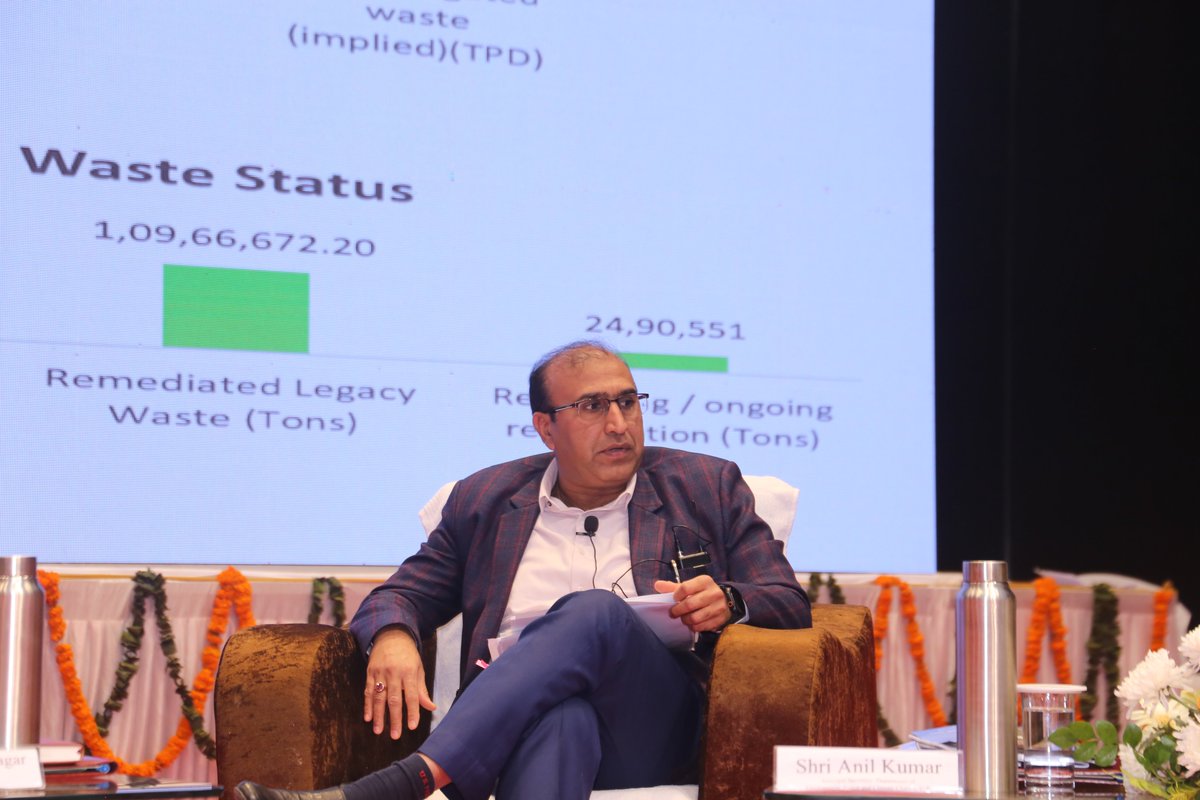 uppcbofficial's tweet image. The first #panel session focused on #Solid Waste Management, featuring insightful #discussions by
Mr. Manoj Kumar, Mr. Anil Kumar, Mr. Rajiv Kumar, Mr. Gaurav Singh Songrawal, and Mr. Mayank Agarwal.