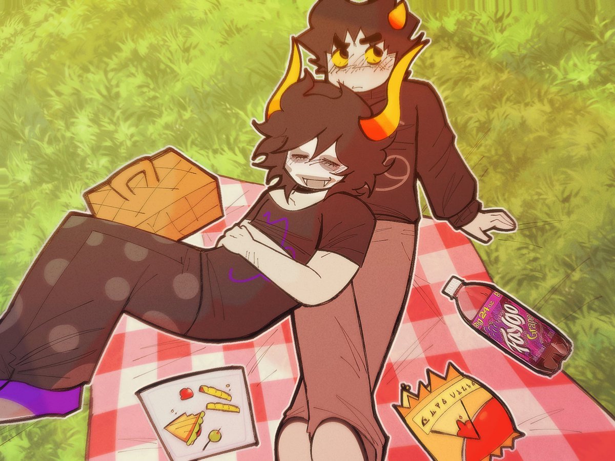 Picnic date !!!

#homestuck #gamkar #gamkat