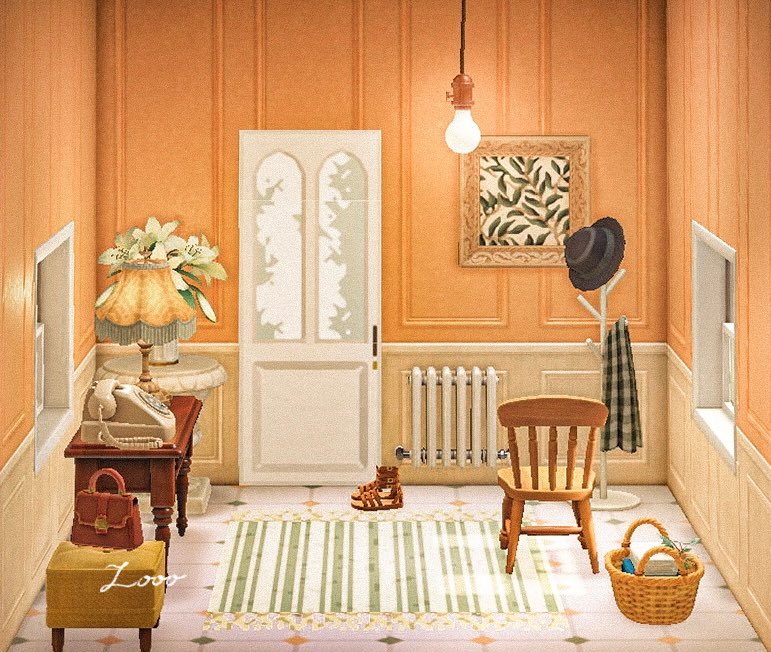 郊外のお家の裏庭への出口🪴
#animalcrossing #acnh #あつ森